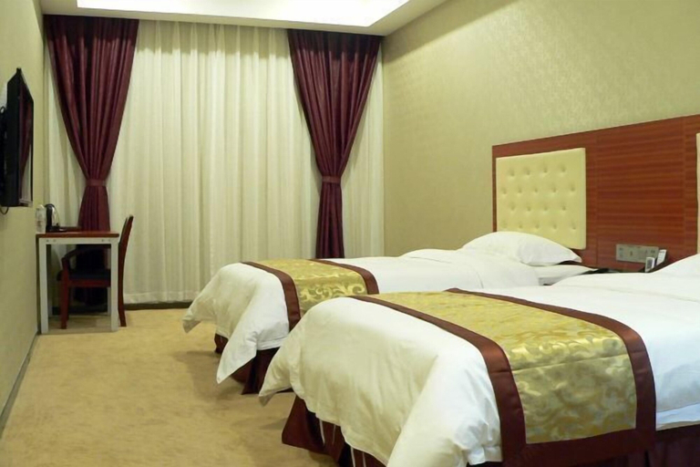 Bedroom, Yueyan Business Hotel, Zhuhai