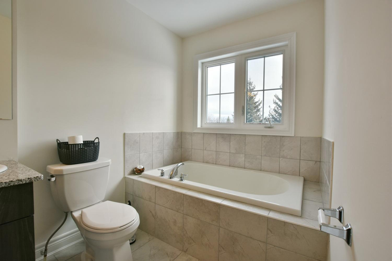 Bathroom 4, New Blue Mountain Village Snowbridge Executive Townhome Sleeps 10 with Outdoor Pool and Shuttle, Grey
