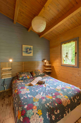 Bedroom 2, Chalets du Bois de Vache, Drôme