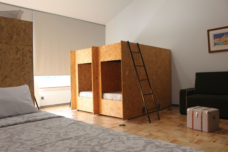 Bedroom 4, Hostel Pia do Urso, Batalha