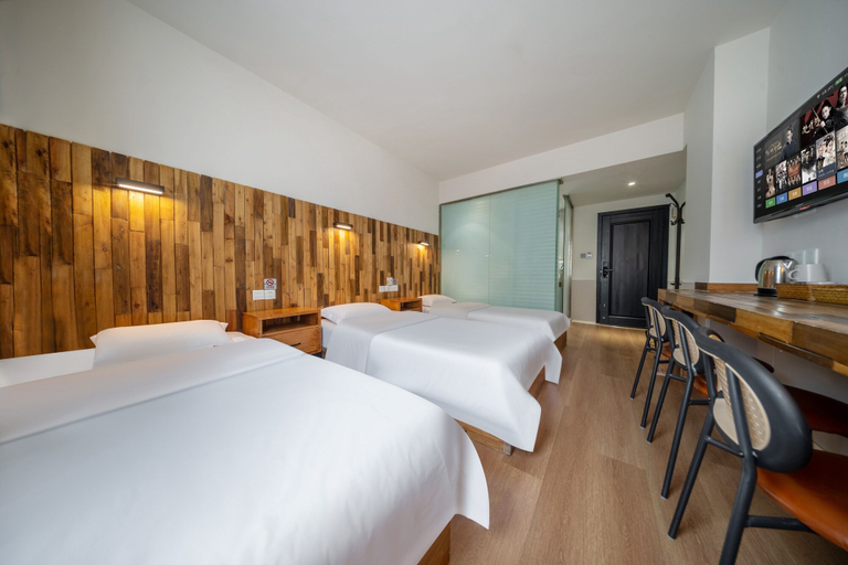 Bedroom 3, Chengdu Sonderia Hostel&Bar-Lazybones, Chengdu