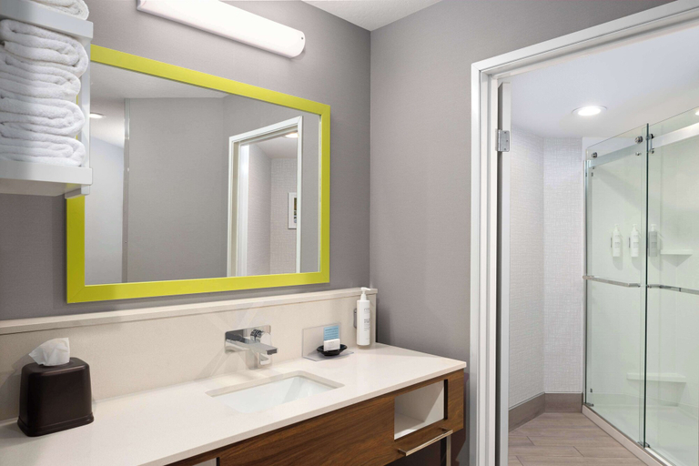 Bathroom 4, Hampton by Hilton Spokane, Spokane