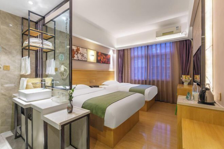 Bedroom 2, GreenTree Alliance Hotel (Kunming Chuanjin Road Subway Station), Kunming