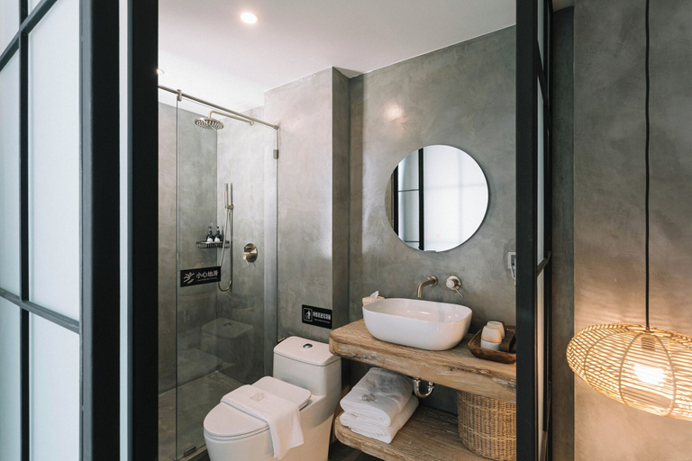 Bathroom 3, Glory Wabi Sabi Hotel, Muang Chiang Mai