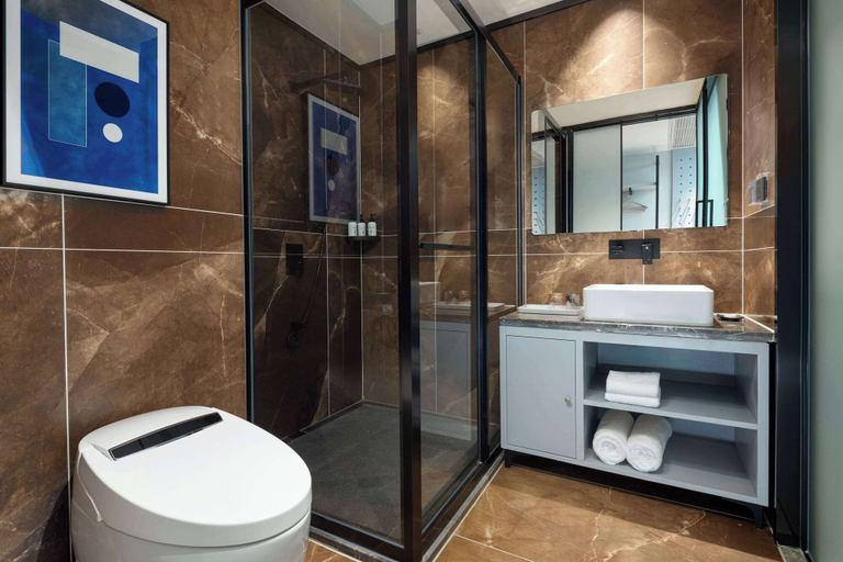 Bathroom, Days Inn by Wyndham Pingxiang Wugong Mountain, Pingxiang