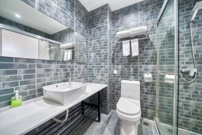 Bathroom 3, Hangzhou Luming Linshe Hotel (Qingchun Square Subway Station), Hangzhou