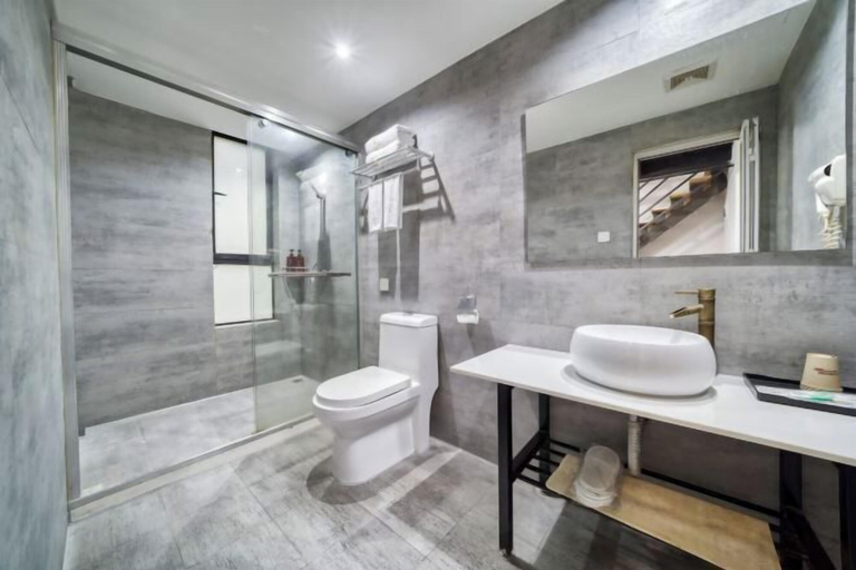 Bathroom 3, Hangzhou Luming Linshe Hotel (Qingchun Square Subway Station), Hangzhou
