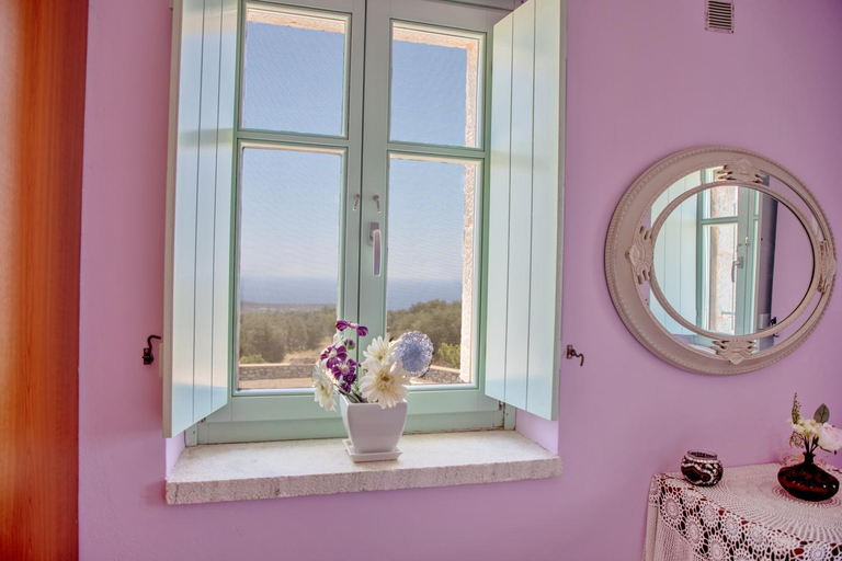 Bathroom 3, Villa Vasiliki Traditional House in Mani with Sea View, Peloponnese