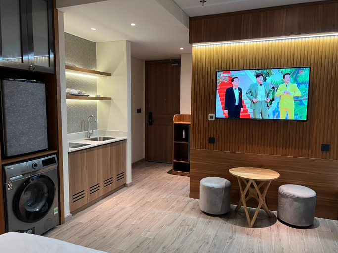 Shared lounge/TV area, Apec Mandela Phu Yen Huong Giang Condotel, Tuy Hoa