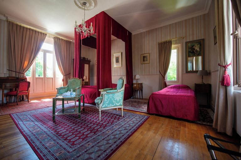 Bedroom 3, Le Moulin de Francueil, Indre-et-Loire