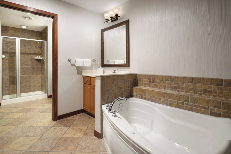 Bathroom 5, Club Wyndham Glacier Canyon, Sauk