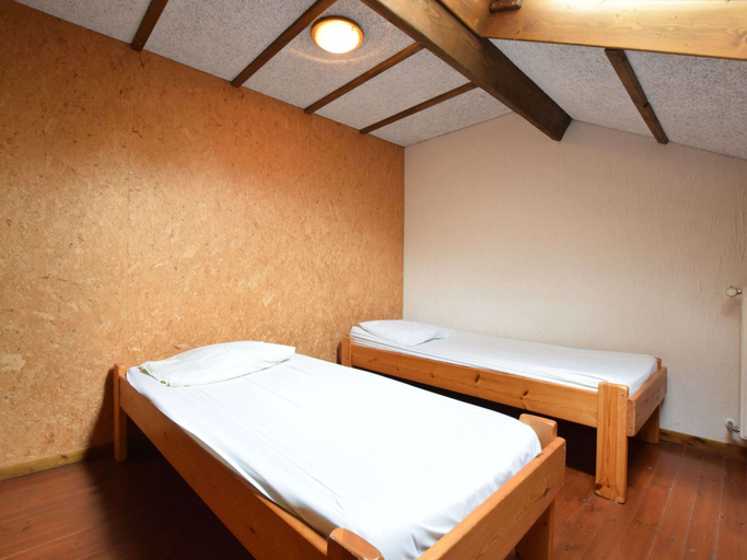 Bedroom 3, Spacious Holiday Home in Houffalize With Barbecue, Luxembourg
