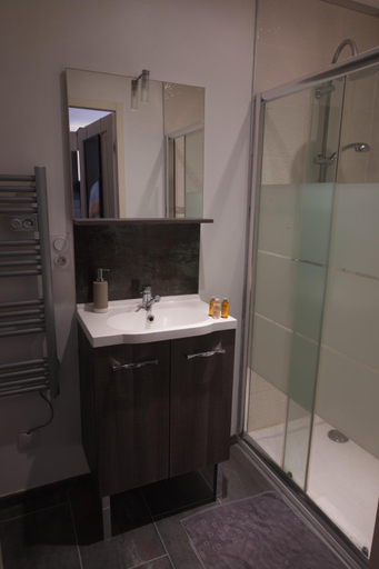 Bathroom, Duplex charmant idealement situe, Jura