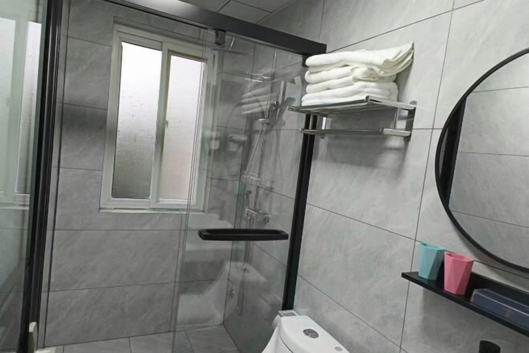 Bathroom, Shanjinyi Farmhouse, Hangzhou