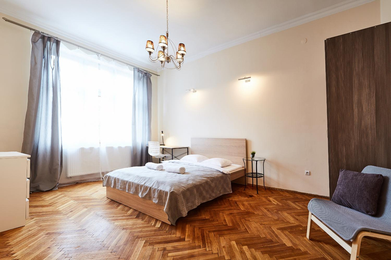 Bedroom, Modern Apartments, Kraków City