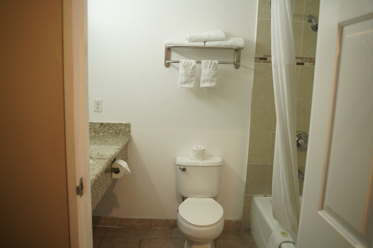 Bathroom 4, Harbor Inn & Suites, Orange