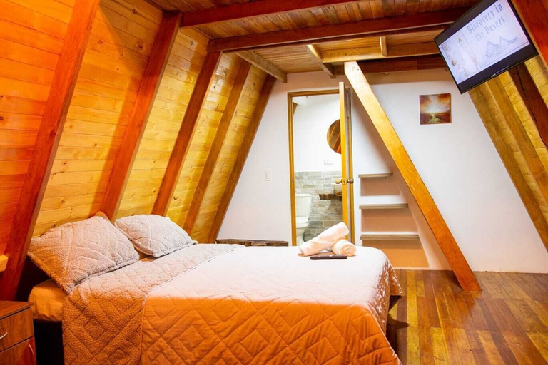 Bedroom 2, Cabañas Alpina, Isnos