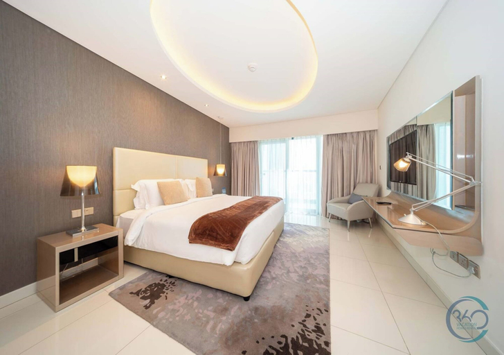Bedroom, Paramount Towers 1 BR Burj Khalifa View, Dubai