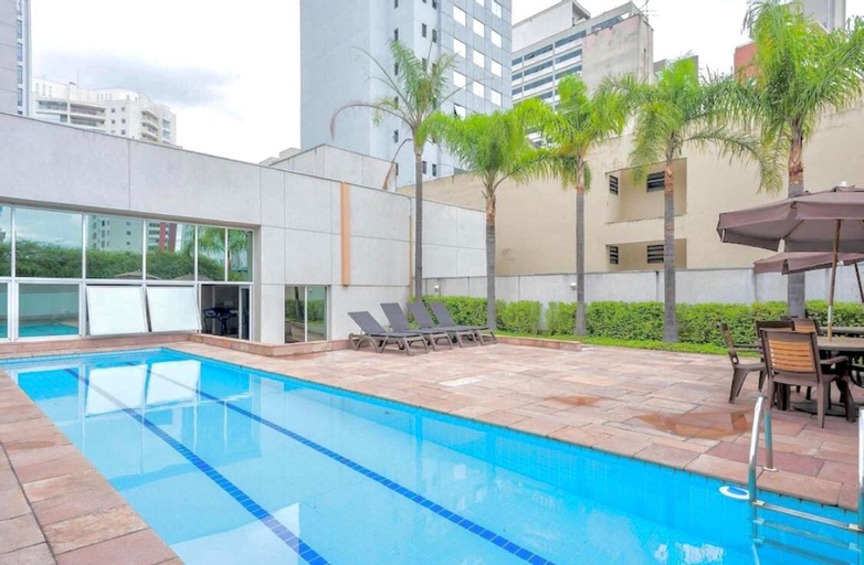 Sport & Beauty 2, Flat em Hotel na Bela Cintra proximo a Paulista e Consolacao, São Paulo