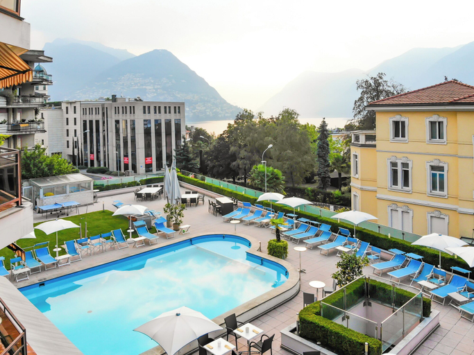 Exterior & Views 2, Hotel Delfino, Lugano