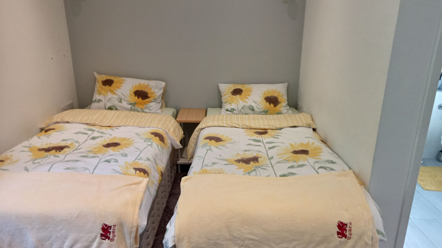Bedroom 2, Windsor Hotel & Bar, Merthyr Tydfil