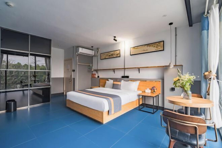 Bedroom 4, Xihu Yingxiu Xinsu Guesthouse, Huizhou