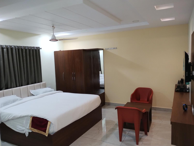 Bedroom, CVR Banquet Hall And Lodging, Khammam