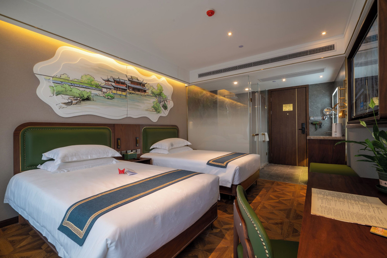 Bedroom 2, Nostalgia S Hotel (Shanghai Wujiaochang), Shanghai