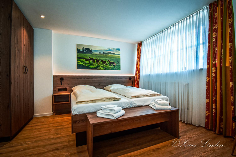 Bedroom 2, Hotel Zwei Linden - links der Elbe - Niedersachsen, Stade
