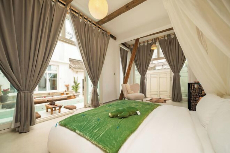 Bedroom 2, Dali Xianlv Cang Hai Bai Ju Inn, Dali Bai