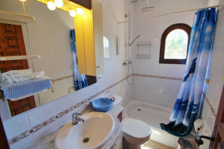 Bathroom, Monica II - holiday home with private swimming pool in Benissa, Alicante