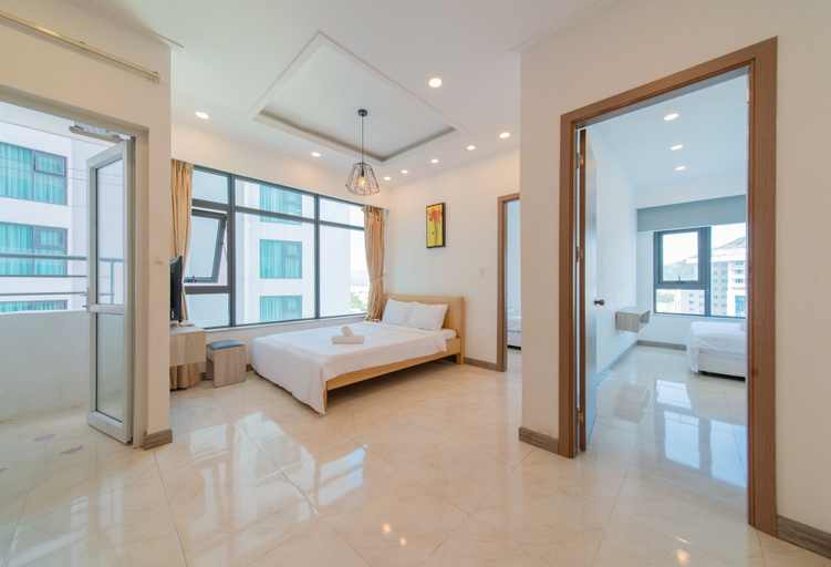 Bedroom 2, Oceanus Vien Trieu Nha Trang Apartment - Thai Ha, Nha Trang
