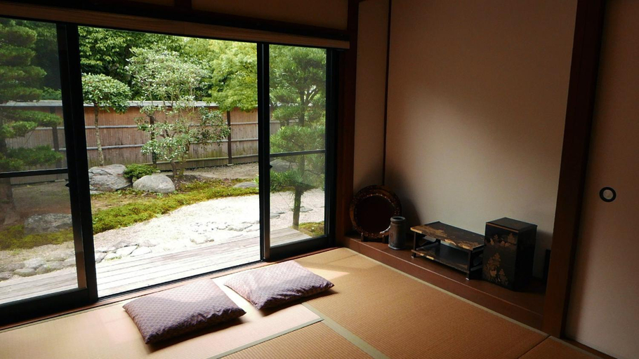 Bedroom 2, Akizuki Niwa (Garden) House, Asakura