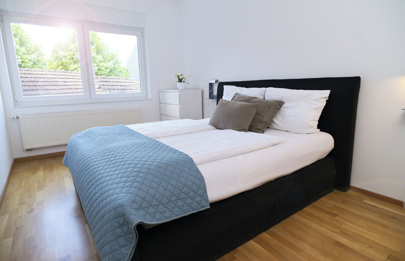 Bedroom 3, Victoria Apartments, Düsseldorf