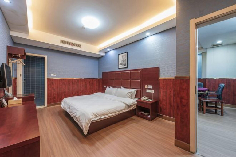 Bedroom 4, Dushi 118 Chain Hotel (Ningbo Yuyao High‑speed Railway North Station Branch), Ningbo