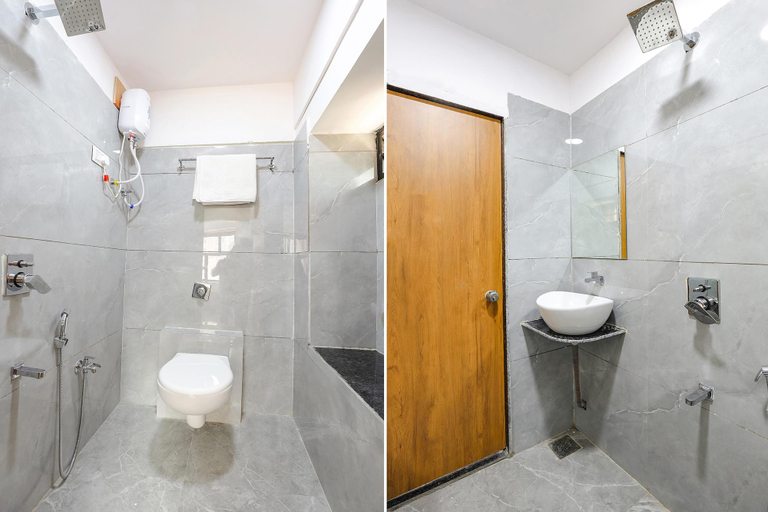 Bathroom 4, Fabhotel Crystal I, Gandhinagar