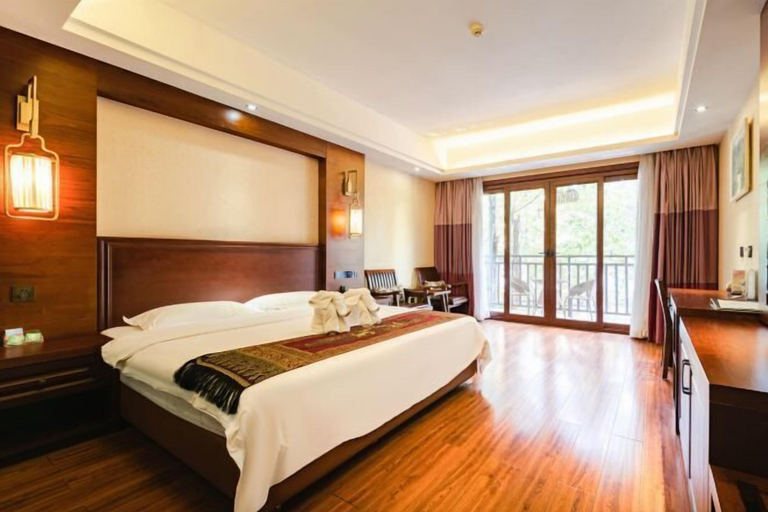 Bedroom 3, Baoyu Resort Hotel, Xishuangbanna Dai