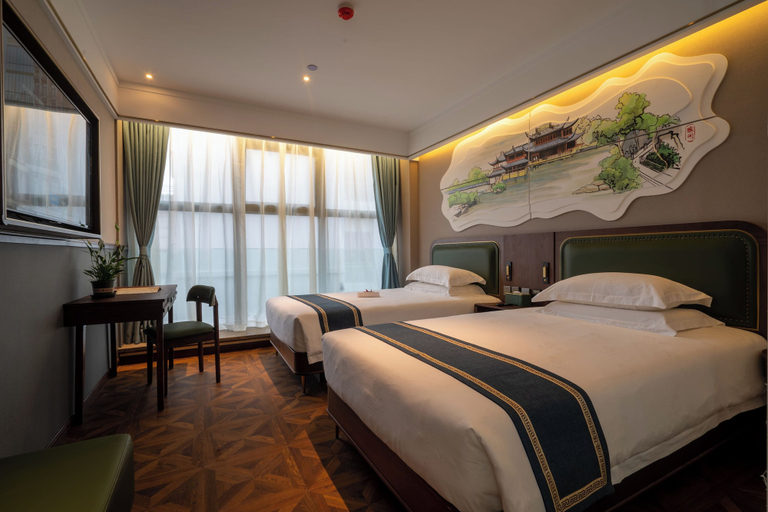 Bedroom 2, Nostalgia S Hotel (Shanghai Wujiaochang), Shanghai