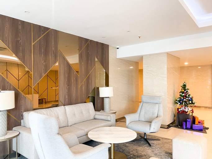Public Area, Homey and Simply Look Studio Meikarta Apartment By Travelio, Cikarang