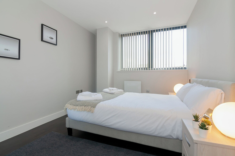 Bedroom 2, The Fitzgerald Apartments, Sheffield