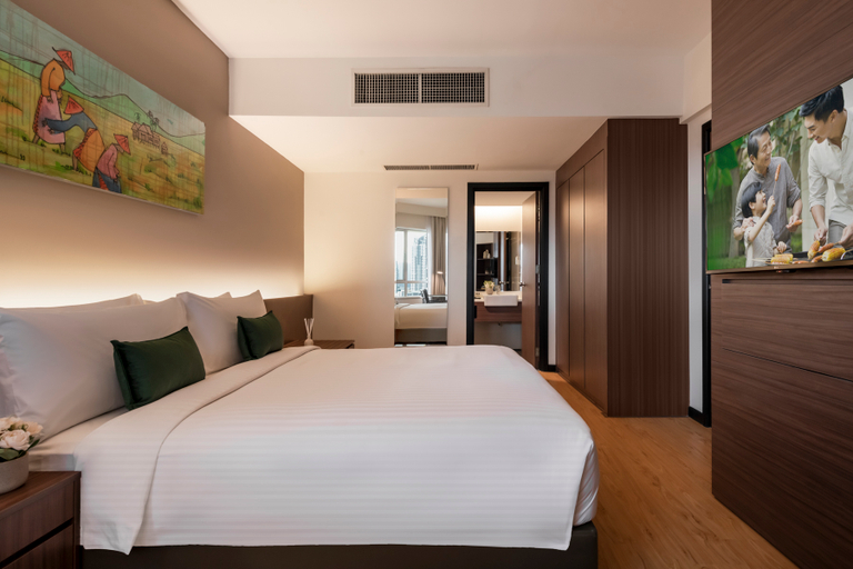 Bedroom 5, Oakwood Hotel & Residence Kuala Lumpur, Kuala Lumpur