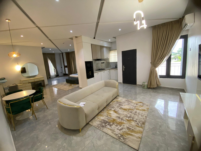 Living area, PON Bliss Apartments, AbujaMun