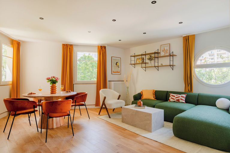 Living area 4, Paris La Defense Design residence, Hauts-de-Seine