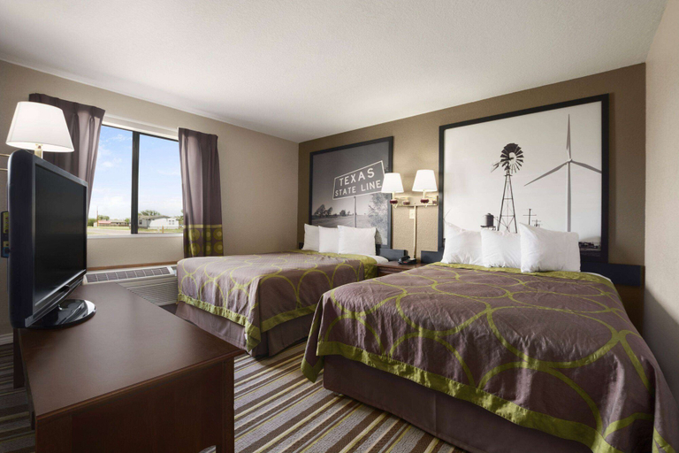 Bedroom 3, Super 8 by Wyndham Childress, Childress