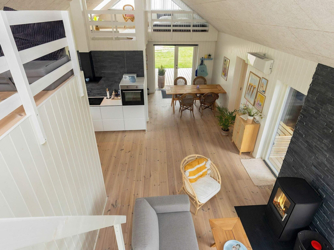 Living area 5, 5 Star Holiday Home in Lokken, Hjørring