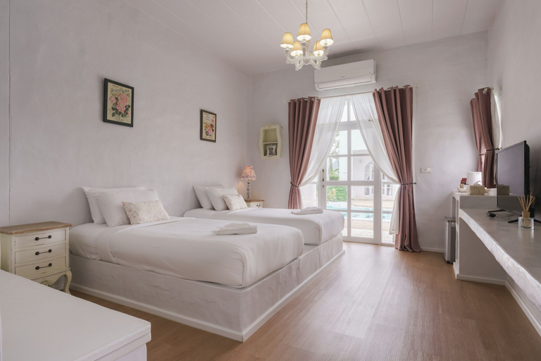 Bedroom 3, Villa La Flora Kanchanaburi, Muang Kanchanaburi