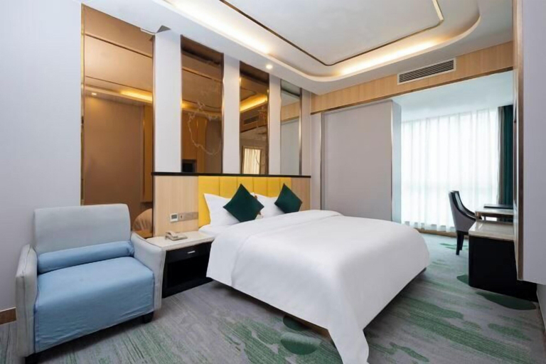 Bedroom 3, Jinhuafu Hotel, Neijiang]]
