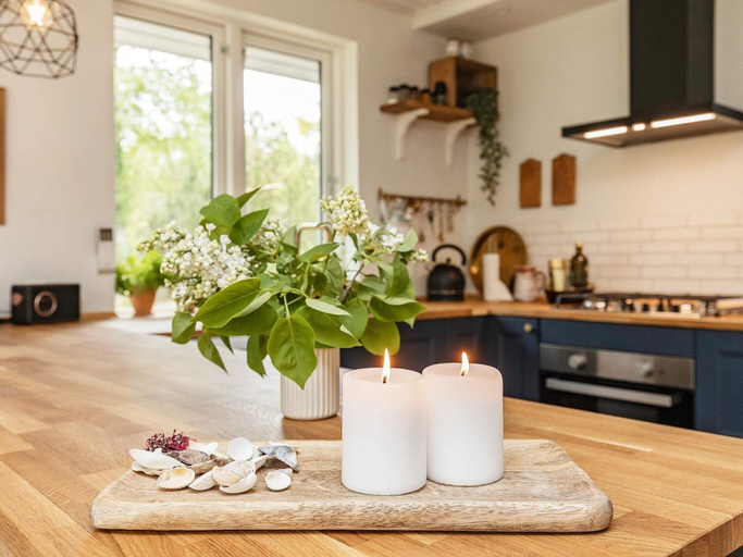 Private kitchen 4, 4 Star Holiday Home in Laeso, Læsø