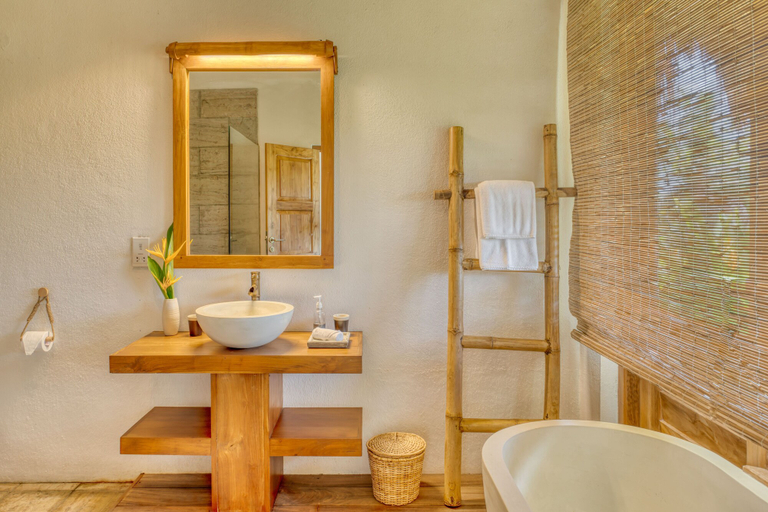 Bathroom 4, Tekanda Lodge, Habaraduwa