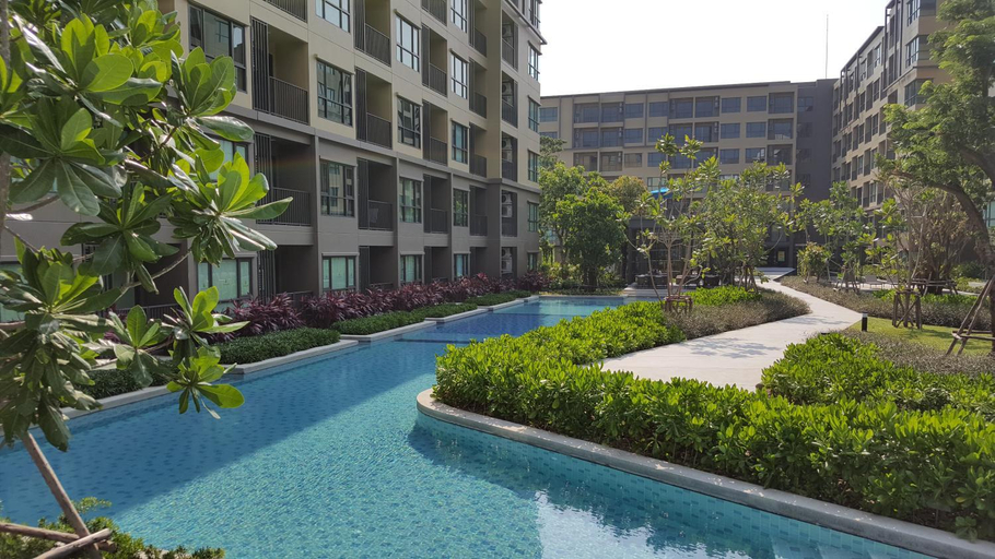 Exterior & Views 1, The Relaxing Room Pool Access @ Rain CONDO, Cha-Am